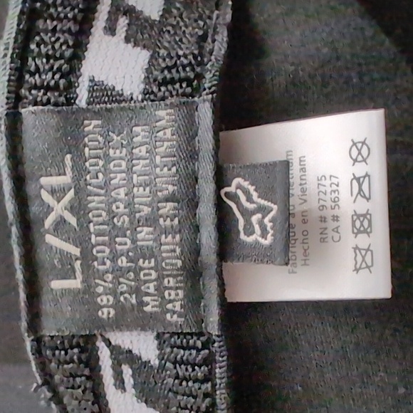 Fox Racing Flex Fit L/XL Black/Multicolor Fitted Hat - Picture 7 of 8